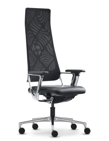 Кресло CONNEX2 для руководителя, с сетчатой спинкой