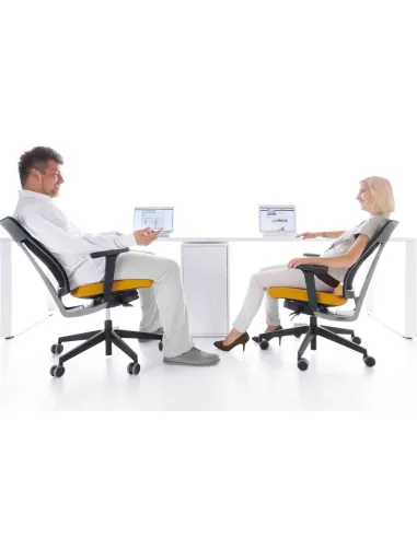 Кресло PROFIM XENON NET (101 STL) для оператора, эргономичное - цена Киев, Днепр, Одесса, Львов, Харьков