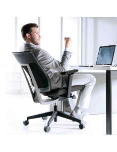 Кресло PROFIM XENON NET (101 SL) для оператора, эргономичное 2