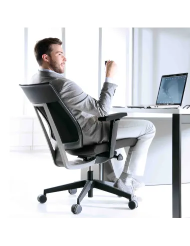 Кресло PROFIM XENON NET (101 SL) для оператора, эргономичное