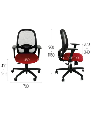 Кресло GROSPOL NODI BS для оператора