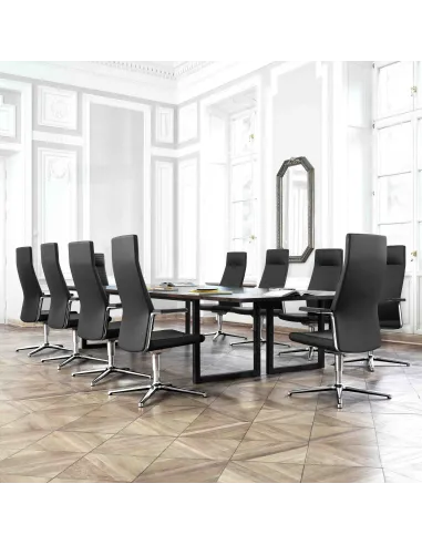 Кресло PROFIM MYTURN 10FZ CHROME-O для посетителей