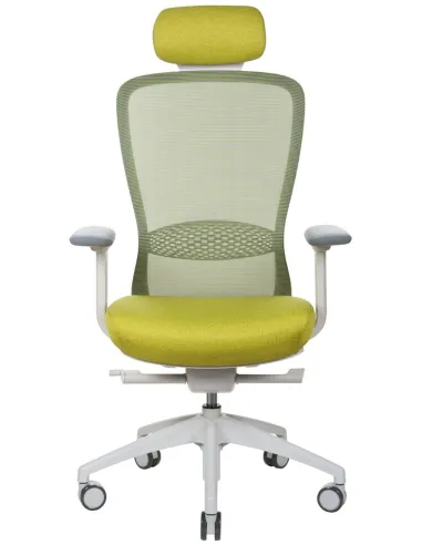 Кресло KRESLALUX IN-POINT (LIGHT GREY + M68002), эргономичное