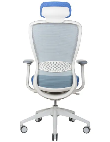 Кресло KRESLALUX IN-POINT (LIGHT GREY + M66009), эргономичное