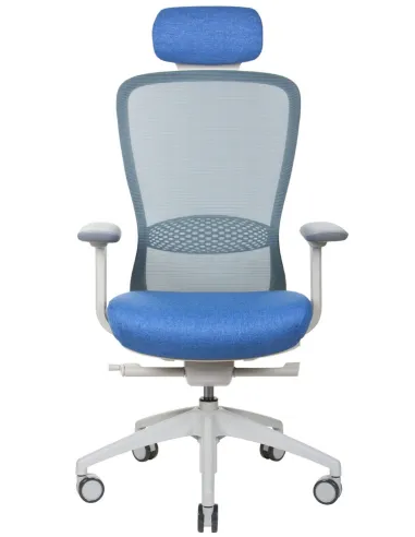 Кресло KRESLALUX IN-POINT (LIGHT GREY + M66009), эргономичное