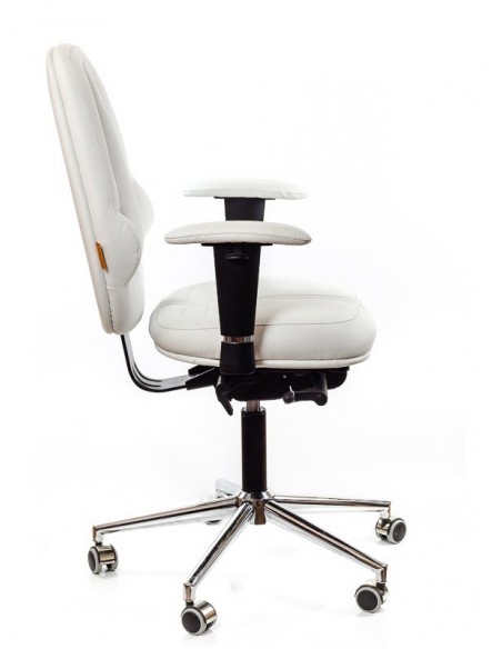 Кресло для оператора, ортопедическое Kulik System Сlassic белое