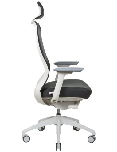 Кресло KRESLALUX IN-POINT (LIGHT GREY + M60999), эргономичное