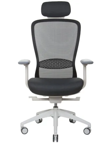 Кресло KRESLALUX IN-POINT (LIGHT GREY + M60999), эргономичное