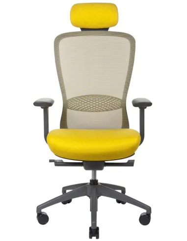 Кресло KRESLALUX IN-POINT (GREY + M62002), эргономичное