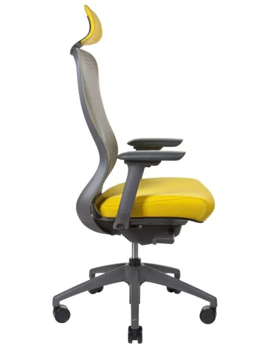 Кресло KRESLALUX IN-POINT (GREY + M62002), эргономичное