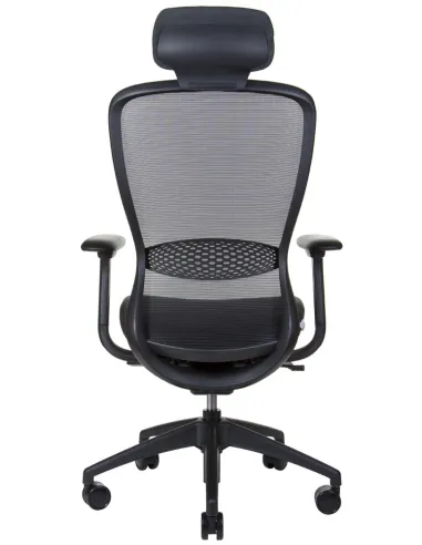 Кресло KRESLALUX IN-POINT (BLACK+M60999), эргономичное с тканевым сиденьем, купить в Киеве, Днепре, Харькове, Одессе